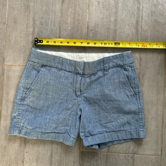 J. Crew Light Blue Jean Shorts for Women - Picture 4 of 5